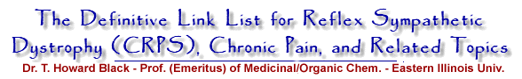 The Definitive Link List for Reflex Sympathetic Dystrophy (CRPS), Chronic Pain, and Related Topics
